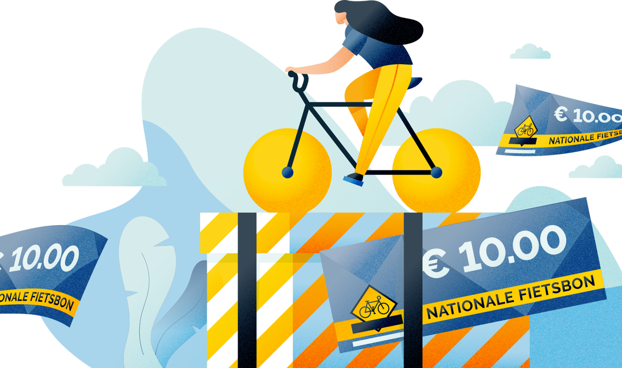 Nfp Key Website Illustratie Fietsbon